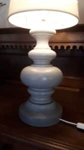 Lampe à poser, après travaux