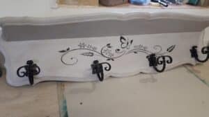 Porte manteaux mural, après travaux