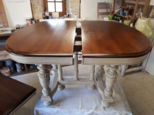 Table Henri II, après travaux